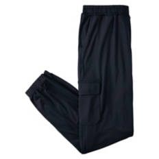 Ladies Premium Athleisure Jogger - Black Cargo, XL