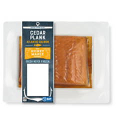 Honey Maple Cedar Plank Salmon, per lb