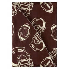 70" Round Vinyl Tablecloth, Brown