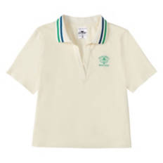 Ladies Pickleball Top - Beige, S