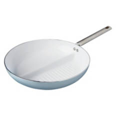 Ceramic Divided Pan, Blue