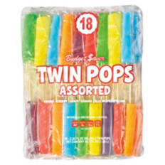 Twin Pops Assorted Flavors, 18 count