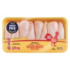 Boneless Skinless  Chicken Breast Fillets Family Pack, per lb
