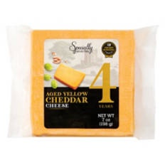 Aged Yellow Cheddar Cheese, 7 oz