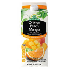 Peach  Mango Orange Juice From Concentrate, 64 fl oz