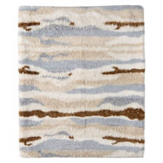 50" x  60" Cozy Throw Blanket, Mixed Media