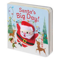 Kids Holiday Finger Puppet Book - Santa's Big Day