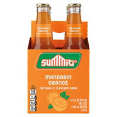 Mandarin Orange Soda - 4 pack, 12 fl oz