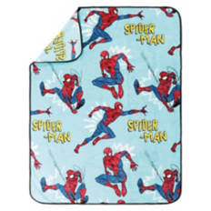 40" x  50" Pillow Buddy & Throw - Spiderman