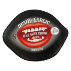 Death By Garlic Black Cheddar Cheese, 6 oz