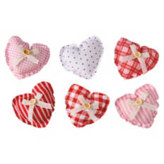 Decorative Valentine's Day Bowl Filler - Rustic Hearts