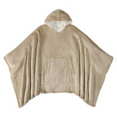 Adult Unisex Wearable Blanket - Beige, One size