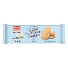 Vanilla Creme Puff Pastry Cookies, 3.95 oz