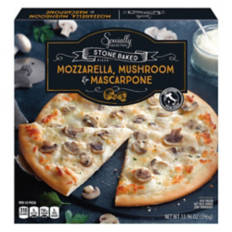Mozzarella, Mushroom & Mascarpone Italian Pizza, 13.96 oz