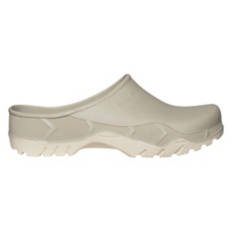 Ladies Garden Clogs - Beige, 5/6