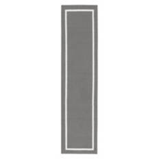 24" x 72" Spring Utility Runner - Gray Border