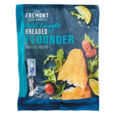 Wild Caught Breaded Flounder, 16 oz