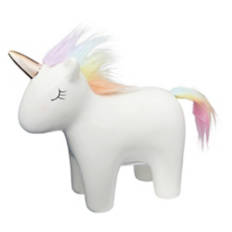 Unicorn Shaped Ceramic Coin Bank