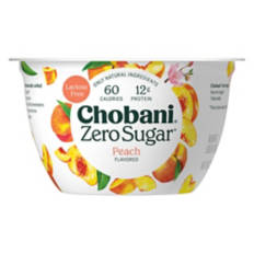 Peach Zero Sugar Greek Yogurt, 5.3 oz