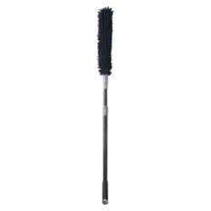 Extendable Microfiber Duster, Black/Gray