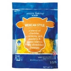 Shredded Mexican Cheese, 12 oz