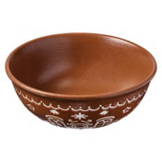 Holiday Crofton Bowl - Gingerbread, Brown