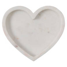Heart Shaped Marble Tray