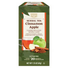 Caffeine Free Cinnamon Apple Herbal Tea, 20 bags