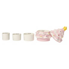 Ceramic Measuring Cups - Pink Tree