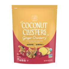 Gluten Free Ginger Cranberry Coconut Clusters, 8 oz