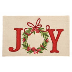 18" x 30" Holiday Artisan Rug - Joy