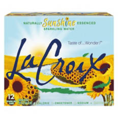 Sunshine Essenced Sparkling Flavored Water - 12 pack, 12 fl oz