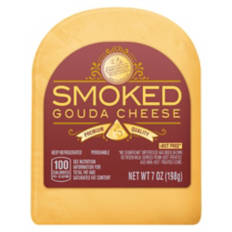 Smoked Gouda  Cheese Wedge, 7 oz
