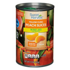 Peach Slices in Fruit Juice