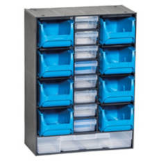 17 Drawer Clear Organizer