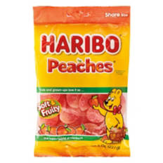 Soft & Fruity Peach Flavor Candies, 8 oz