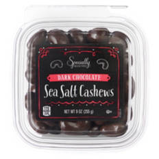Dark Chocolate Cashews, 9 oz