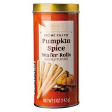 Pumpkin Spice Creme Wafer Rolls, 5 oz