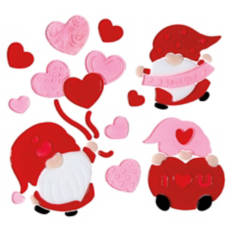 Valentine Gel Clings - Gnomes