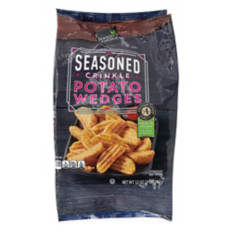 Crinkle Potato Wedges, 32 oz