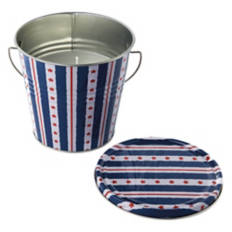 Citronella Tin Candle - Stars & Stripes