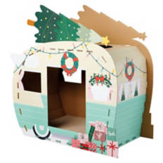 Cat Scratching Playhouse - Holiday Glamper