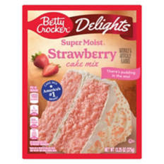 Strawberry Cake Mix, 13.25 oz
