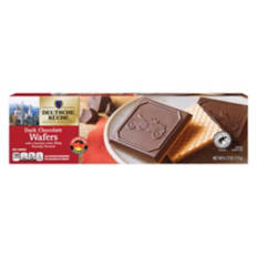 Dark Chocolate Covered Wafers, 6.17 oz