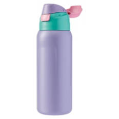 BPA Free 24 oz Sip Your Way Water Bottle, Purple