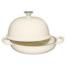 Cast Iron Bread Dome, Cream