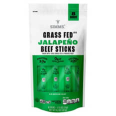 Jalapeno Grass Fed Beef Sticks