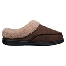Men's Memory Foam Slippers - Brown, 12