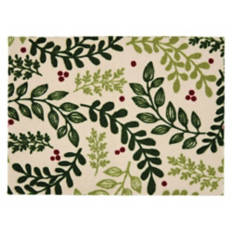 26" x 36" Holiday Artisan Accent Rug - Branches