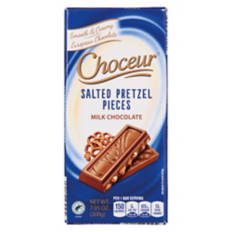 Milk Chocolate Bar with Salted Pretzel Pieces, 7.05 oz
